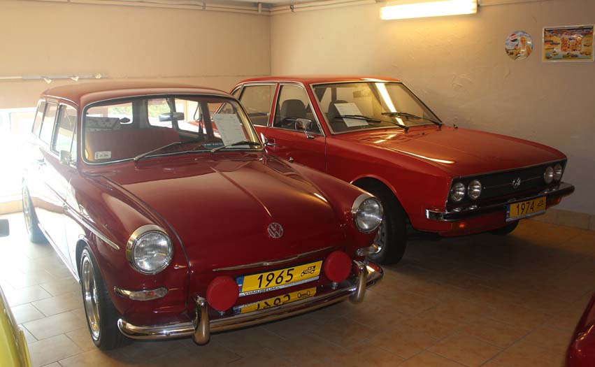 Une 1500 de 1965 et une 1600 juste derrière