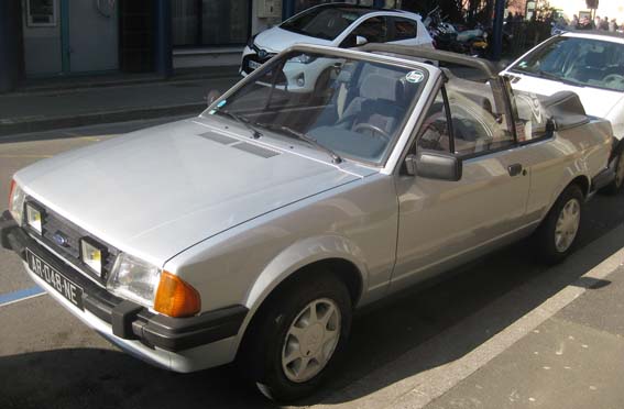 FORD Escort Cabriolet