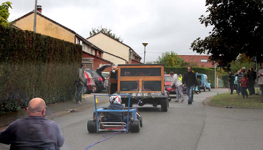 Défilé en remontant